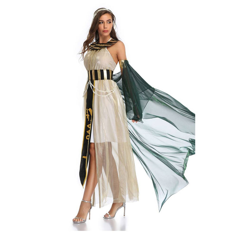 Queen of Egypt Cosplay Costume Outfits Halloween Carnival Suit