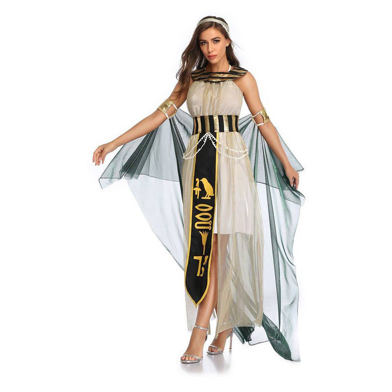 Queen of Egypt Cosplay Costume Outfits Halloween Carnival Suit