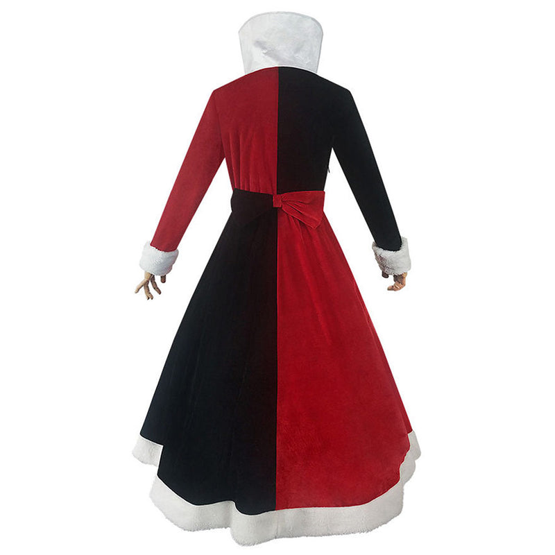 Queen Of Hearts Cosplay Costume Dress Outfits Halloween Carnival Suit