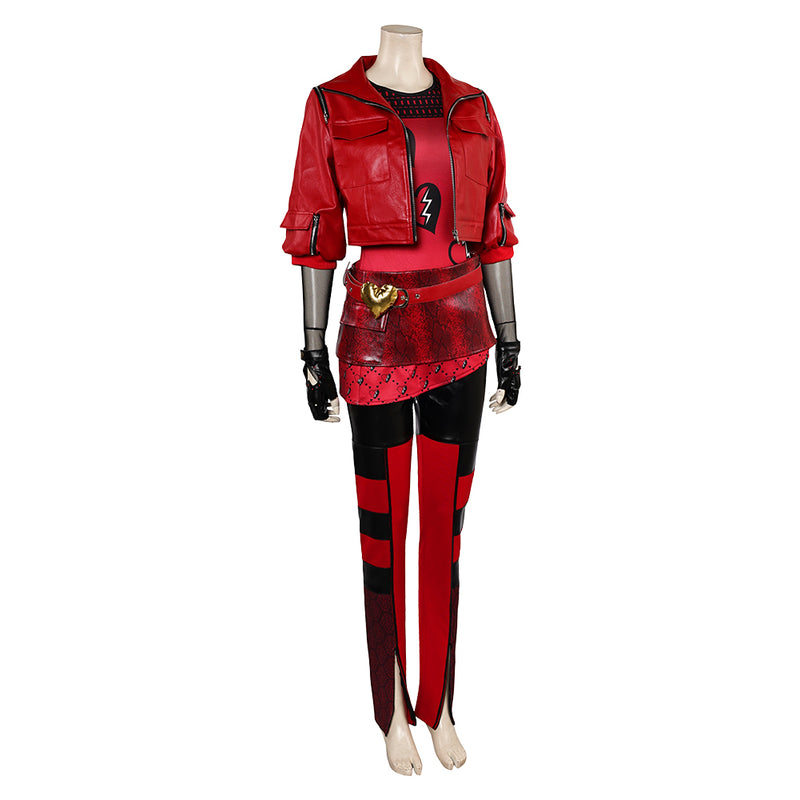 Red cosplay Cosplay Costume Outfits Halloween Carnival Suit Descendants: The Rise of Red