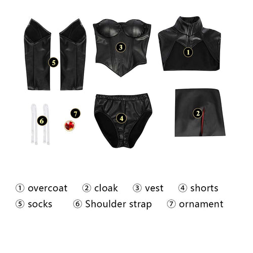 Red Queen -Madelyne Jennifer Cosplay Costume Outfits Halloween Carnival Suit