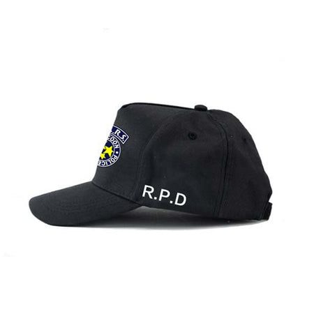 Resident Evil RPD Cosplay Hat Black Cotton Cap Costume Accessories Halloween Carnival Party Disguise Prop Gifts