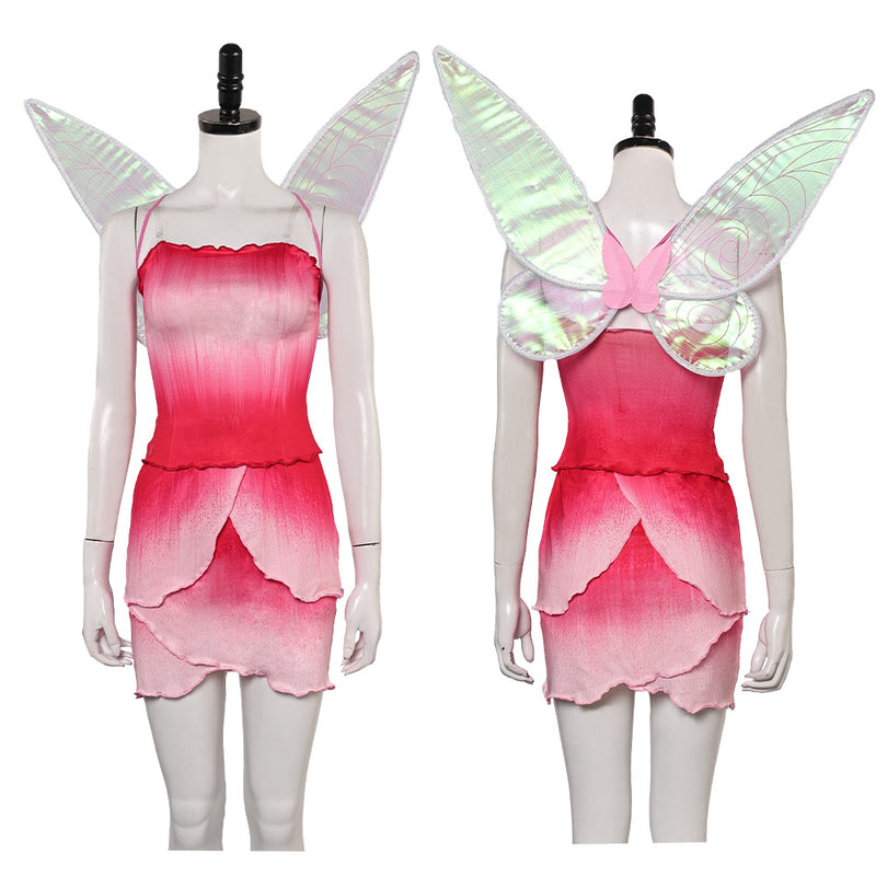 Rosetta cos Tinker Bell Cosplay Costume Outfits Halloween Carnival Suit