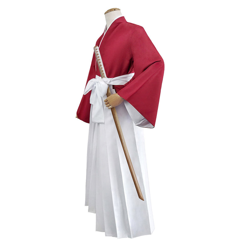 Rurouni Kenshin Himura Kenshin Cosplay Costume Outfits Halloween Carnival Suit