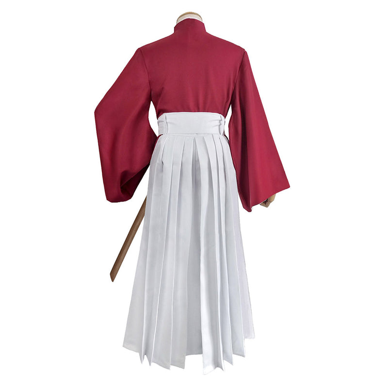 Rurouni Kenshin Himura Kenshin Cosplay Costume Outfits Halloween Carnival Suit