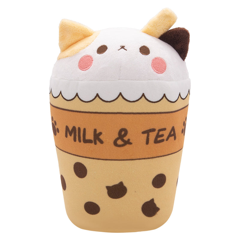Sanhua Cat Milk Tea Cup-Sape Pillow Cosplay Plush Toys Cartoon Soft Stuffed Dolls Mascot Birthday Xmas Gift