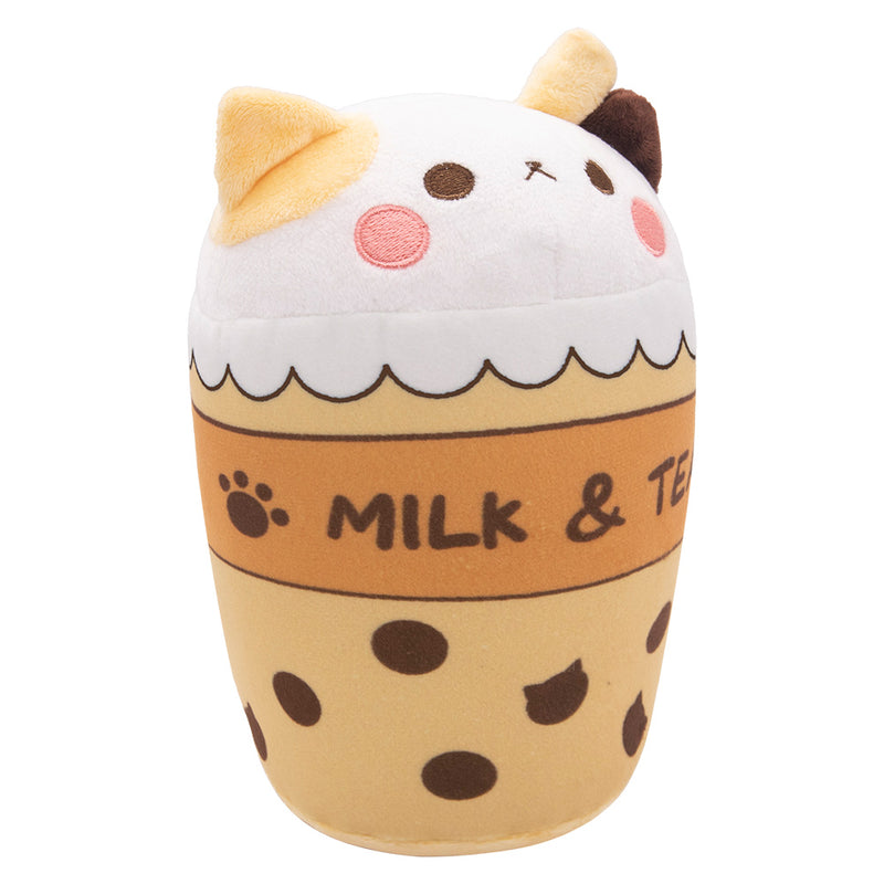 Sanhua Cat Milk Tea Cup-Sape Pillow Cosplay Plush Toys Cartoon Soft Stuffed Dolls Mascot Birthday Xmas Gift