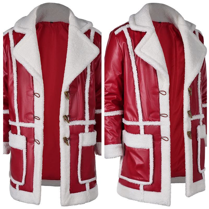 Santa Claus Cosplay Costume Outfits Halloween Carnival Suit red one cos Nick