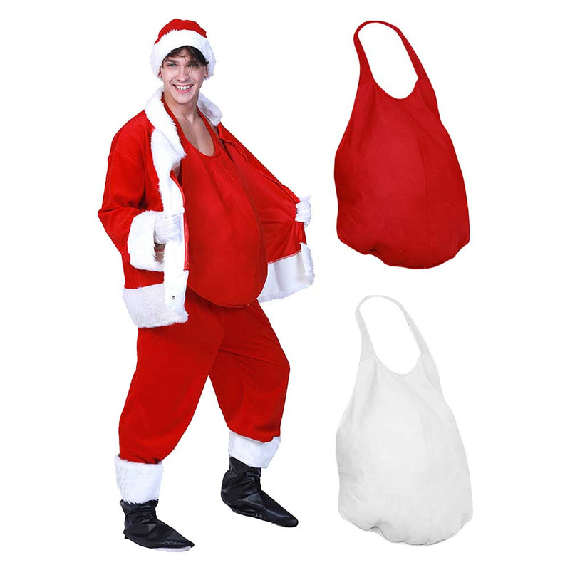 Santa Claus fake belly Cosplay Costume Outfits Halloween Carnival Suit