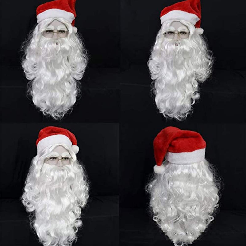 Santa Claus wig beard Halloween Carnival Costume Accessories