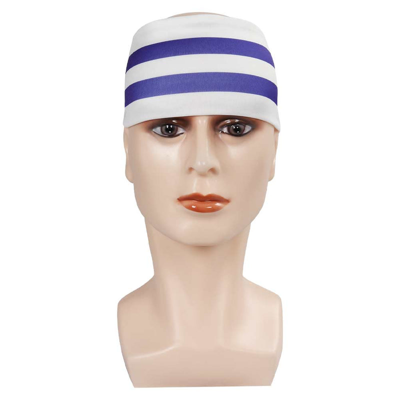 scarf Pirate Corps Ghost man Crick Pirate Corps Cosplay Costume Accessories Outfits Halloween Carnival Suit Ghost man One Piece Cosplay Headband  Halloween Carnival Costume Accessories scarf Crick