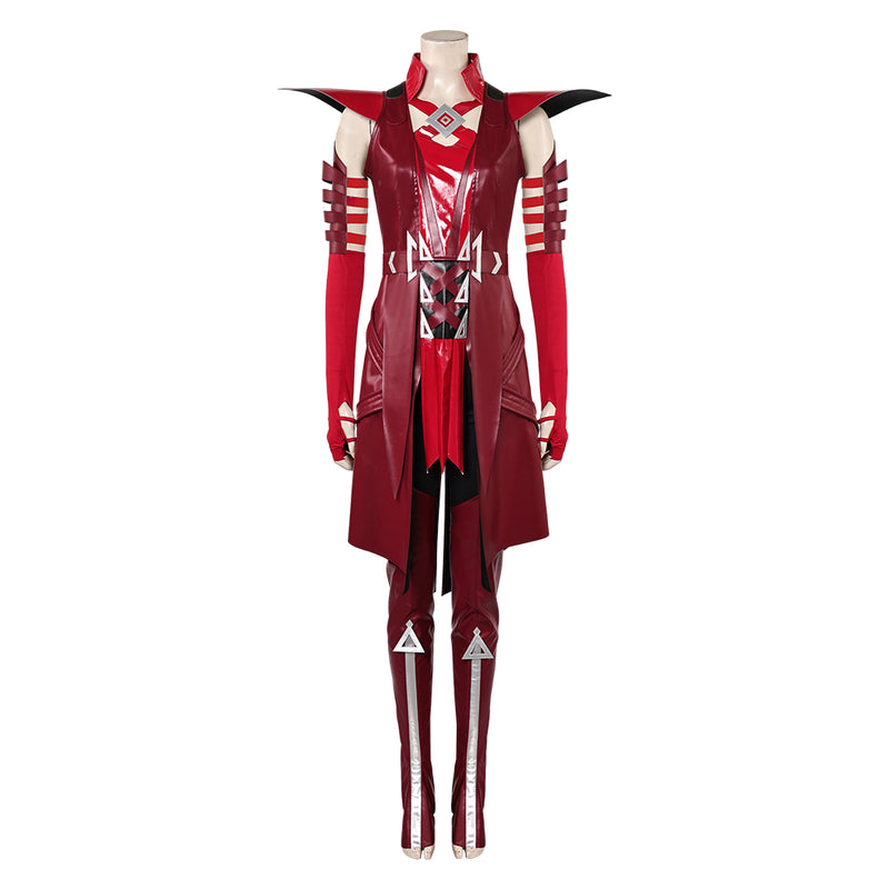 Scarlet Witch cosplay Marvel Rivals Cosplay Costume Outfits Halloween Carnival Suit