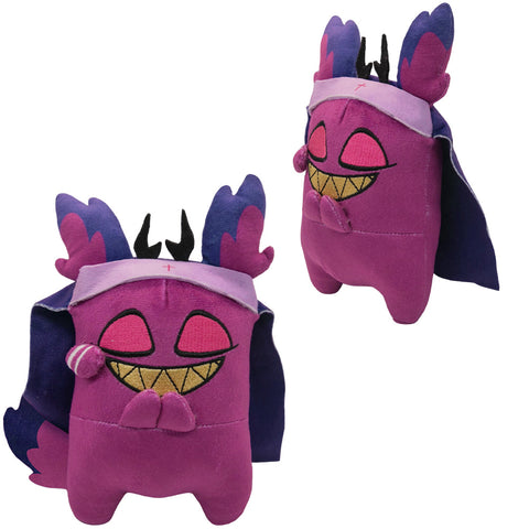 SeeCosplay Hazbin Hotel Alastor Purple Cursed Cat 20CM Plush Toys Cartoon Soft Stuffed Dolls