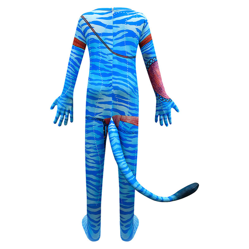 SeeCosplay Kids Children Avatar Neytiri Cosplay Costume Jumpsuit Outfits