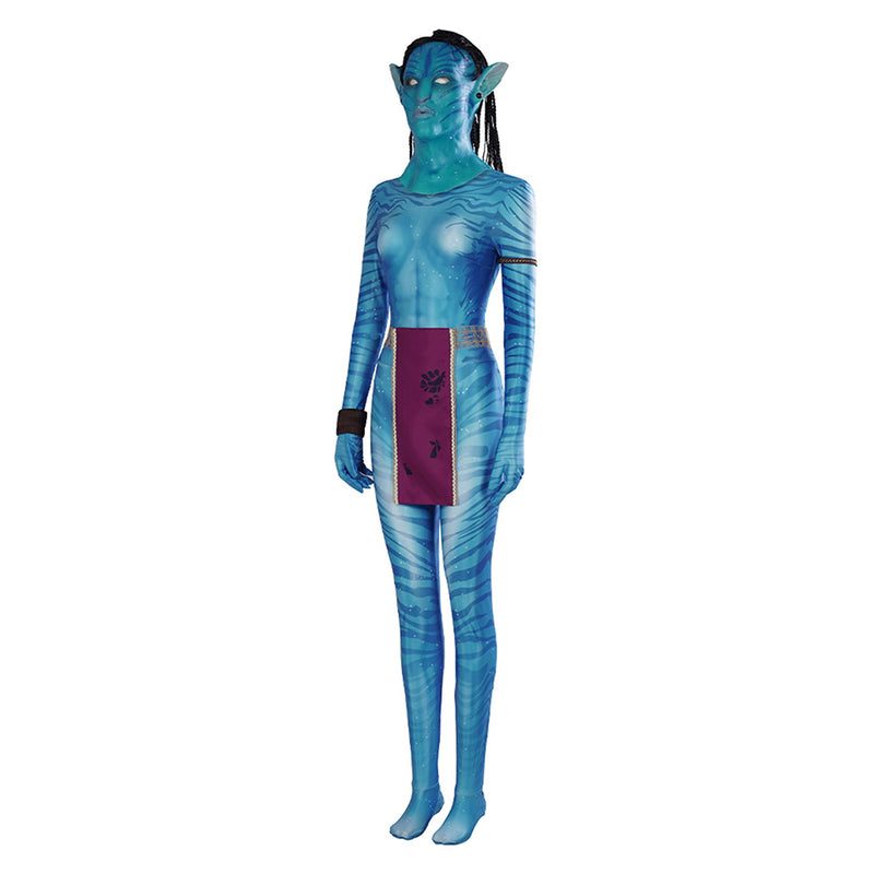 SeeCosplay Kids Children Avatar：The Way of Water Neytiri Cosplay Costume Outfits Halloween Carnival Party Suit