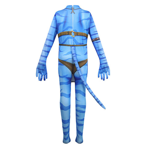 SeeCosplay Kids Children Movie Avatar:The Way Of Water Neytiri Cosplay Costume Outfits Halloween Carnival Party Suit