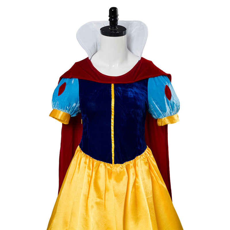 SeeCosplay Snow White Women Dress Halloween Cosplay Costume Fancy Carnival Outfits