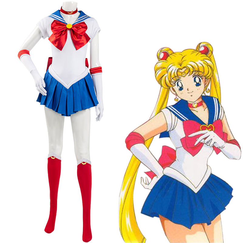 SeeCosplay Tsukino Usagi Sailor Moon Cosplay Costume Uniform Dress Outfits Halloween Carnival Suit