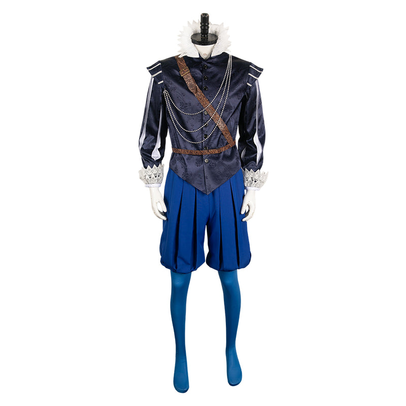 SeeCosplay TV Mary & George (2024) George Purple Set Outfits Cosplay Costume Halloween Carnival Suit