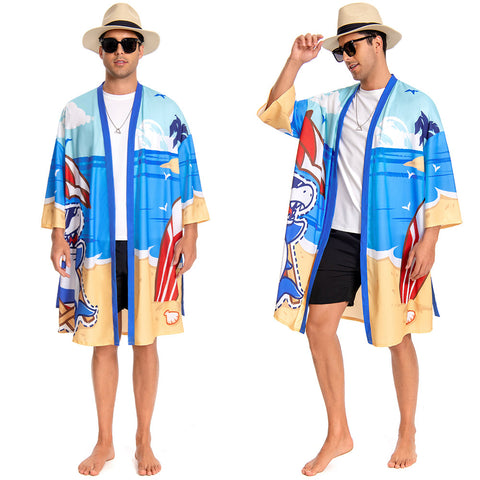 Shake-Adult Printed Robe Series-OLAOLA Original Design