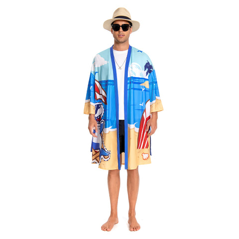 Shake-Adult Printed Robe Series-OLAOLA Original Design