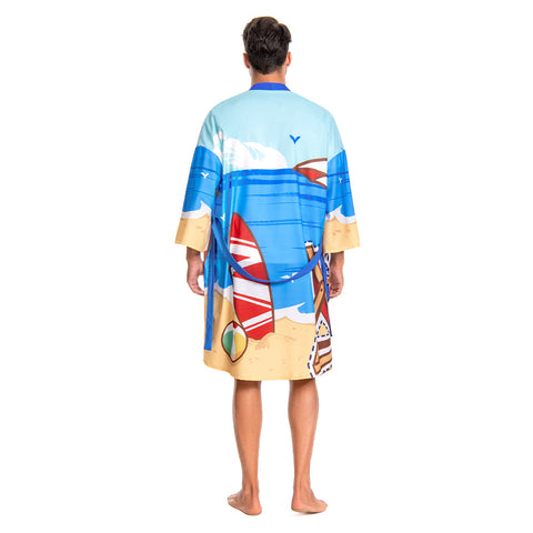 Shake-Adult Printed Robe Series-OLAOLA Original Design