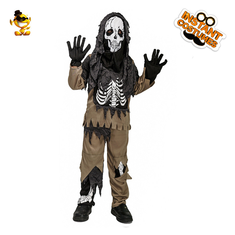 Kid Halloween Costume:Skeleton Cosplay Costume Outfits Halloween Stage ...