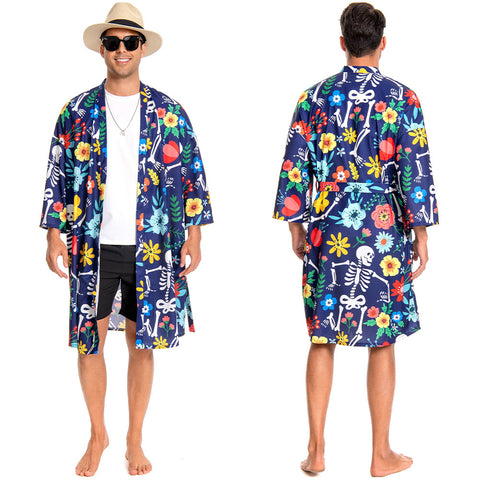 Skull Print-Adult Overall Series-OLAOLA Original Design