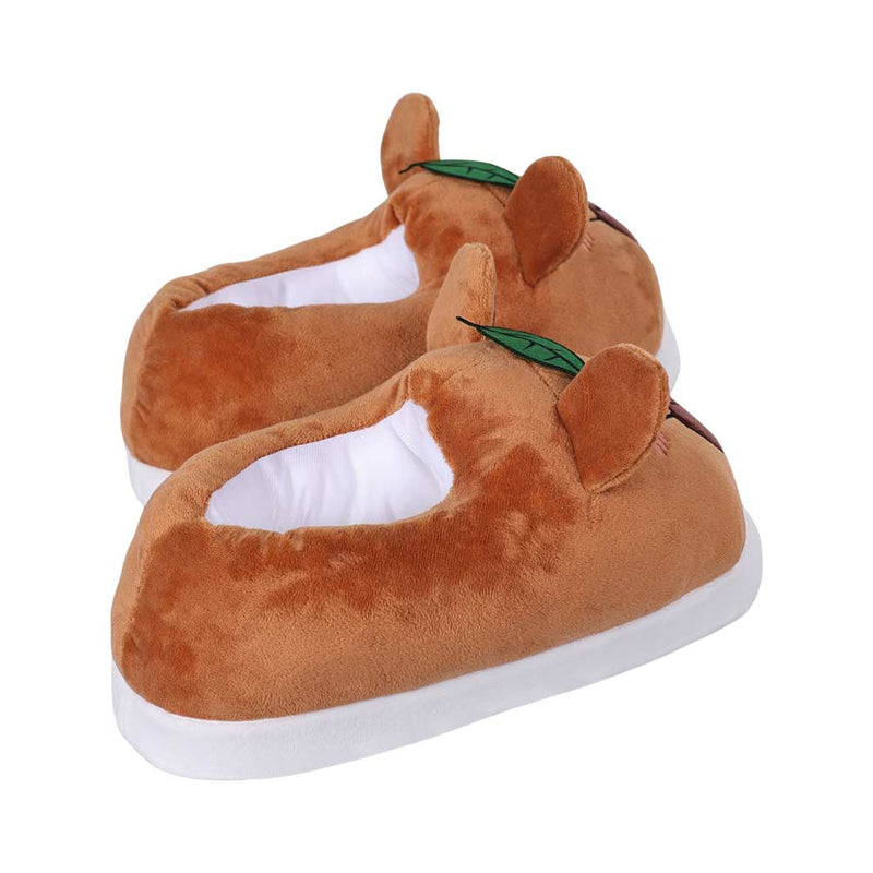 slipper Halloween Carnival Costume Accessories capybara plush Shoes