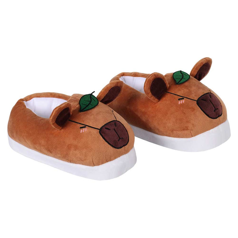 slipper Halloween Carnival Costume Accessories capybara plush Shoes