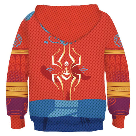 Spider man Cosplay Hoodie 3D Printed Hooded Sweatshirt Kids Children Casual Streetwear Pullover