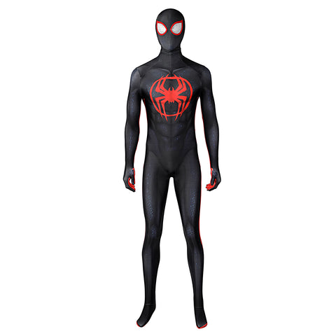 Spider-Man: Across the Spider-Verse -- Miles Morales Cosplay Costume Outfits Halloween Carnival Suit