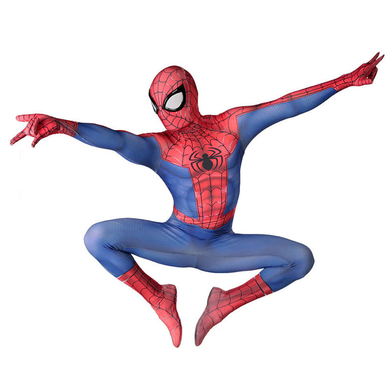 Spiderman Cosplay Costume 3D Print Jumpsuit Zentai Suit Halloween Carnival Suit for Adult Kids