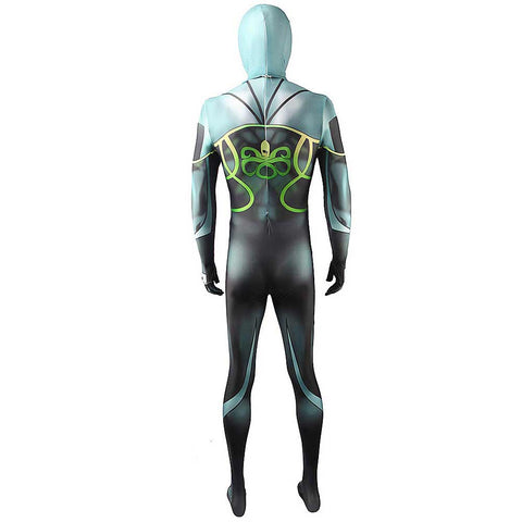 SpiderMan Doctor Octopus Cosplay Costume Jumpsuit  Outfits Halloween Carnival Party Suit