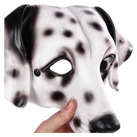 Spotted dogMask Cosplay Latex Masks Helmet Masquerade Halloween Party Costume Props