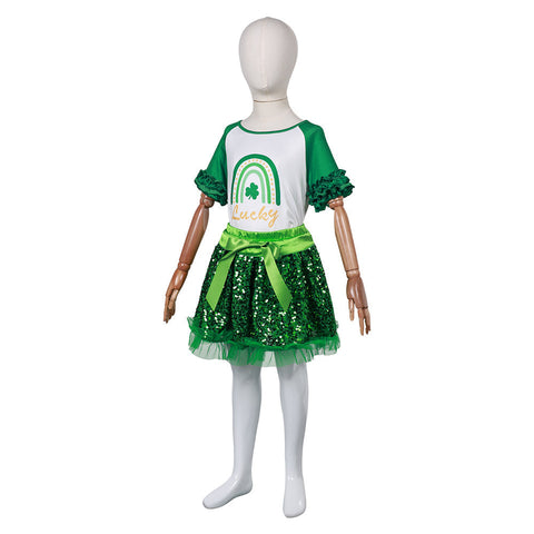 Purim costumes Kids Girls Tutu Dress Skirt Set Cosplay Costume Outfits Carnival Suit GirlKidsCostume