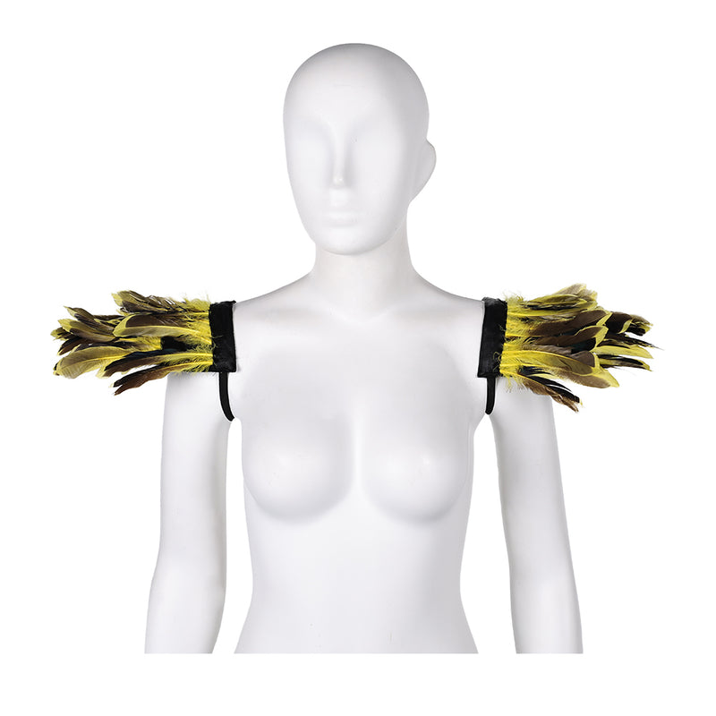 Stage performance costumes Halloween Carnival Costume Accessories Feather cape Clothing Matching