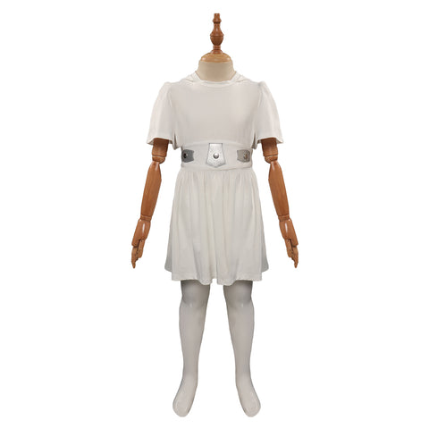 Star Wars-Leia Kids Girls Dress Cosplay Costume Outfits Halloween Carnival Party Disguise Suit
