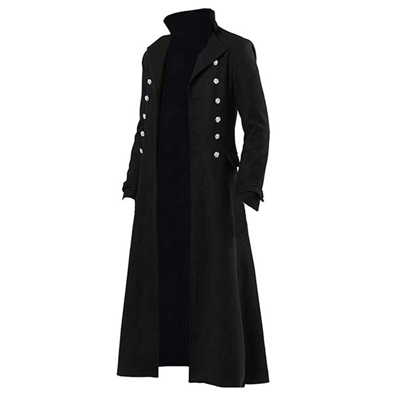 Steampunk Gothic Vintage Jacket Cosplay Costume Outfits Halloween Carnival Suit