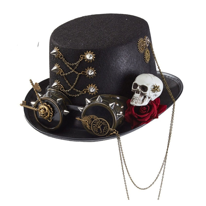 Steampunk lolita hat Halloween Carnival Costume Accessories