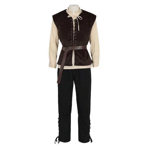 Steampunk medieval jacket Gothic Victorian Cosplay Costume Outfits Halloween Carnival Suit