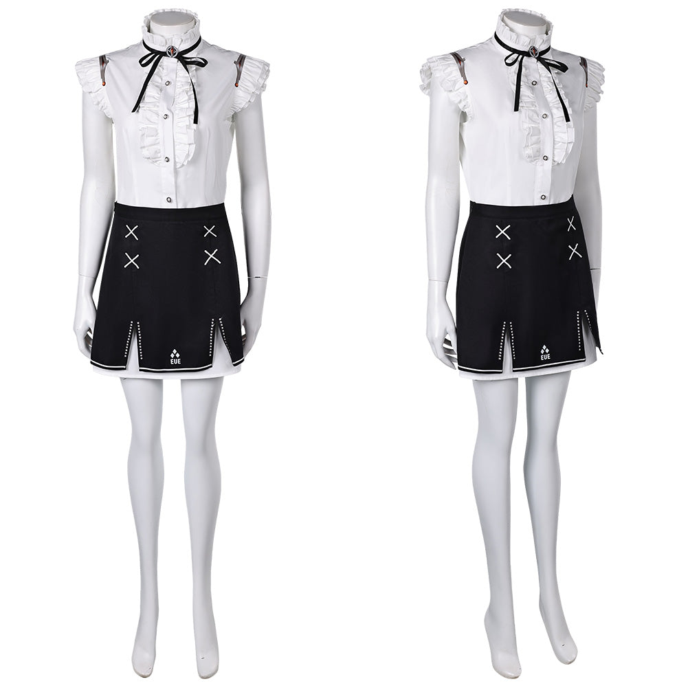 Stellar Blade Eve Cosplay Costume For Adult Female White Suit Halloween ...
