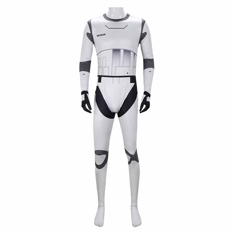 Stormtrooper Adult Jumpsuit Cosplay Costume Movie Space Battle Rolepaly Fantasia Bodysuit Halloween Party Disguise Outfits