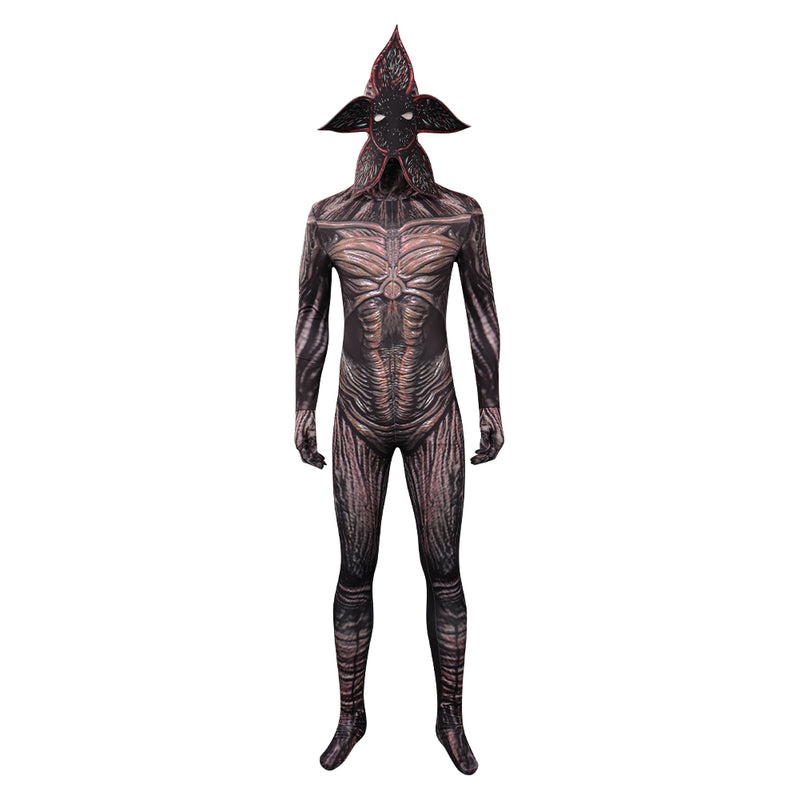 Stranger Cos Things Demogorgon Cosplay Costume Jumpsuit Outfits Halloween Carnival Suit