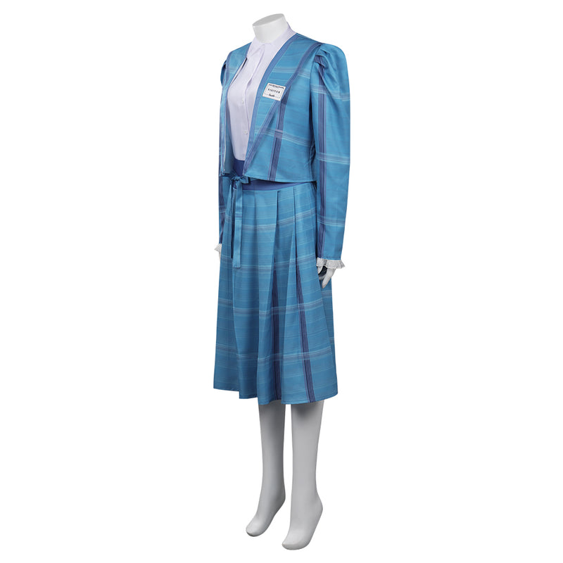 Stranger Things Season 4 (2022) Nancy Wheeler Cosplay Costume Outfits Halloween Carnival Suit