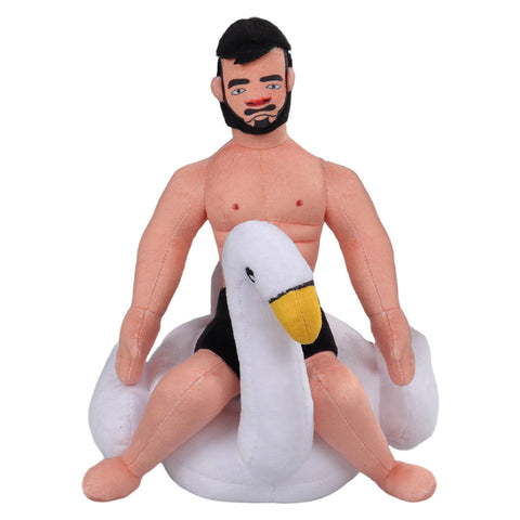 Swimming man Cosplay Plush Toys Cartoon Soft Stuffed Dolls Mascot Birthday Xmas Gift