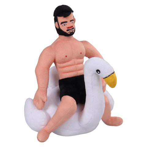 Swimming man Cosplay Plush Toys Cartoon Soft Stuffed Dolls Mascot Birthday Xmas Gift
