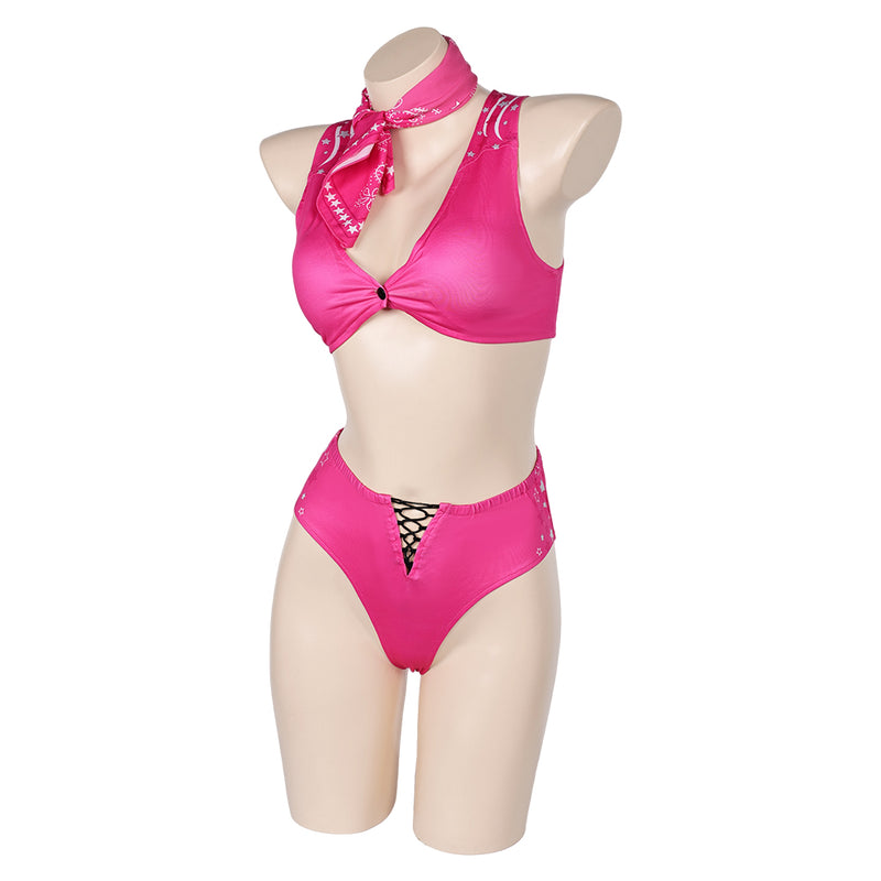 swimsuit Barbie doll Cosplay Costume Outfits Halloween Carnival Suit Barbie Pink