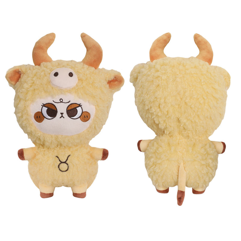 Taurus Cosplay Plush Toys Cartoon Soft Stuffed Dolls Mascot Birthday Xmas Gift