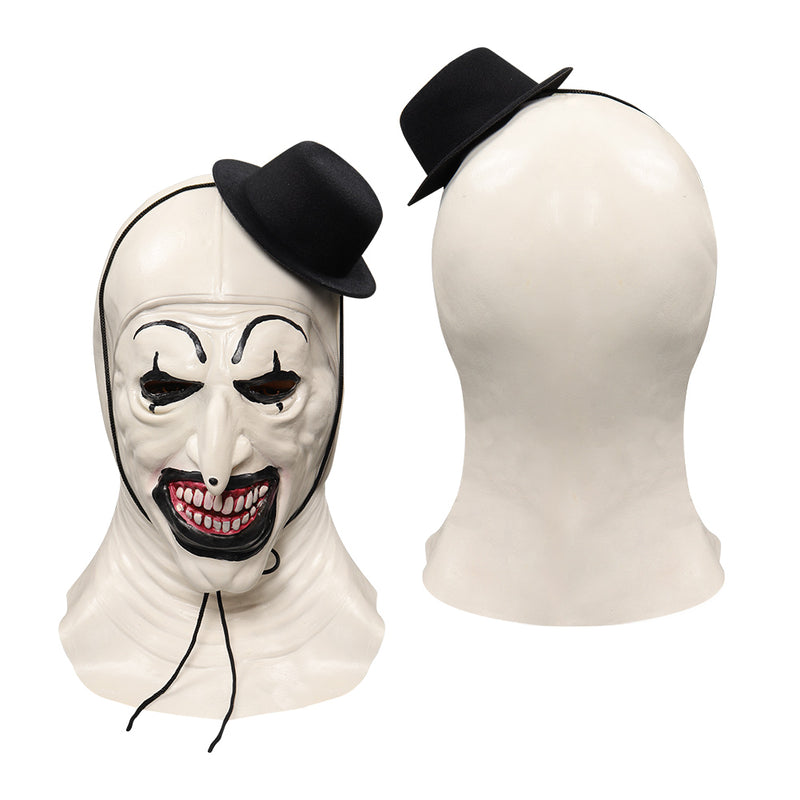 Terrifier 2 Art the Clown Mask Cosplay Latex Masks Helmet Masquerade Halloween Party Costume Props